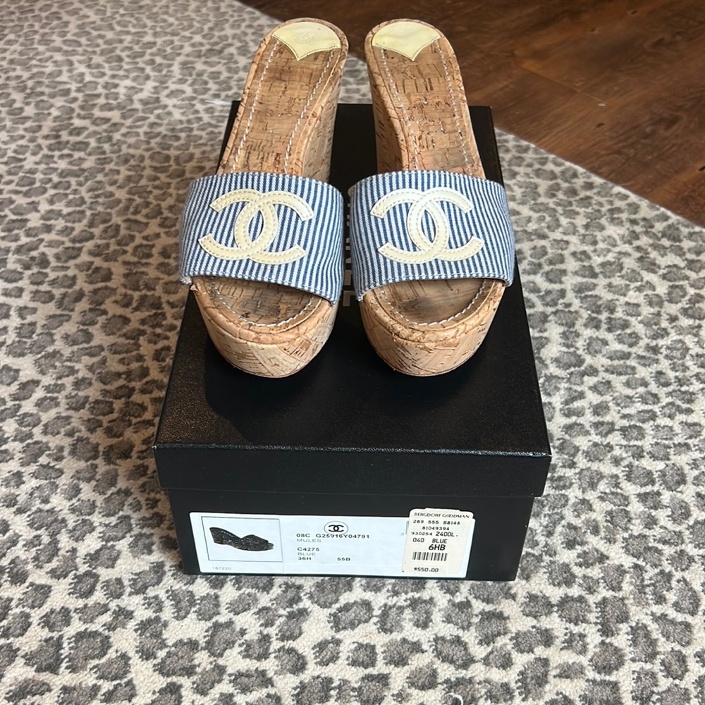 Chanel mules